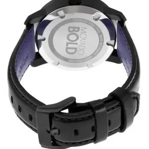 MOVADO

BOLD 36MM BLACK LEATHER MIDSIZE WATCH 3600353 Movado Bold 36mm Black Leather Midsize Watch Item No  main image 2